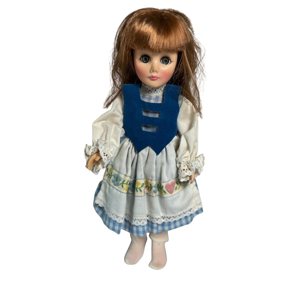 Vintage Effanbee Doll 1976  Storybook Outfit Embroidered Apron